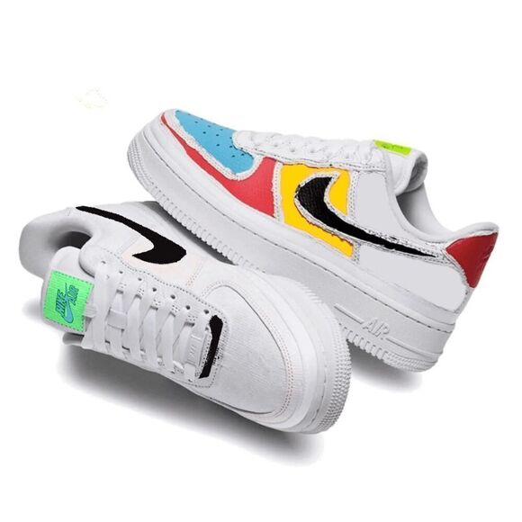 NWOB NIKE Air Force 1 'Tearaway' Sneakers Size 8.5 - Picture 1 of 9